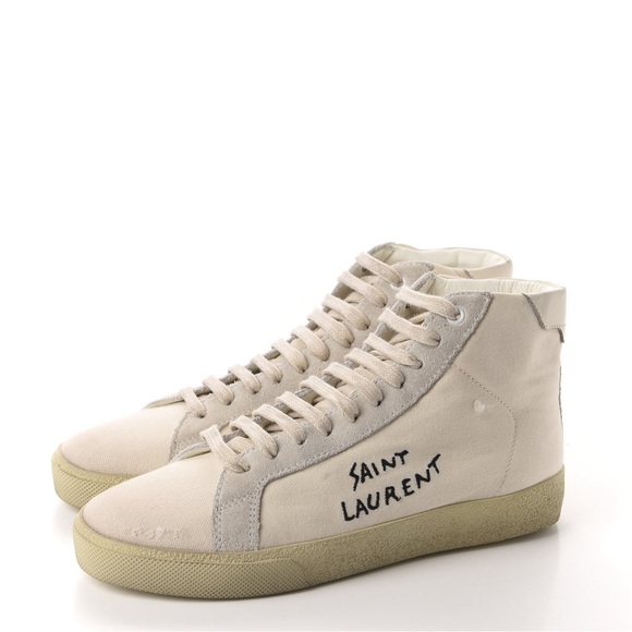 Saint Laurent high top sneaker - Picture 1 of 8